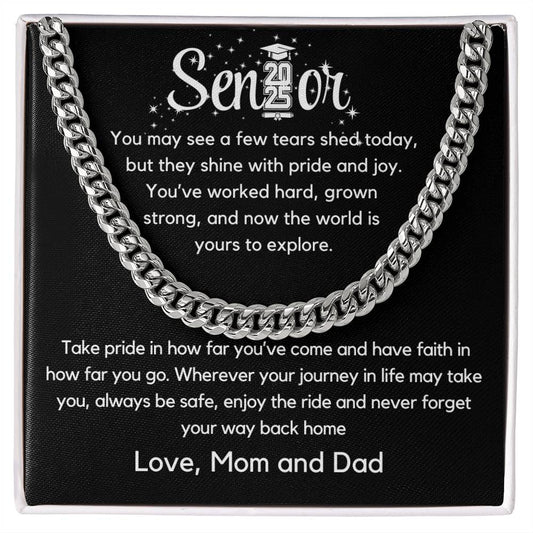 Senior 2025 Cuban Link blk Kollektif 4.7.25