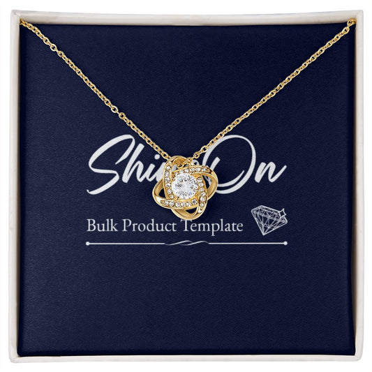 TEMPLATE Love Knot ETSY - GOLD ONLY