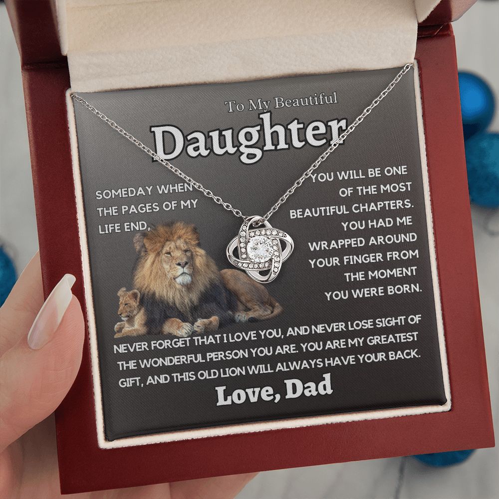 hgs037.7.1.1 dad lion 051223 blk outline Love Knot template ETSY - Silver ONLY