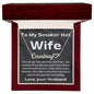 Personalized Heart Necklace - My Smokin' Hot Wife