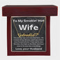 Personalized Heart Necklace - My Smokin' Hot Wife