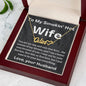 Personalized Heart Necklace - My Smokin' Hot Wife