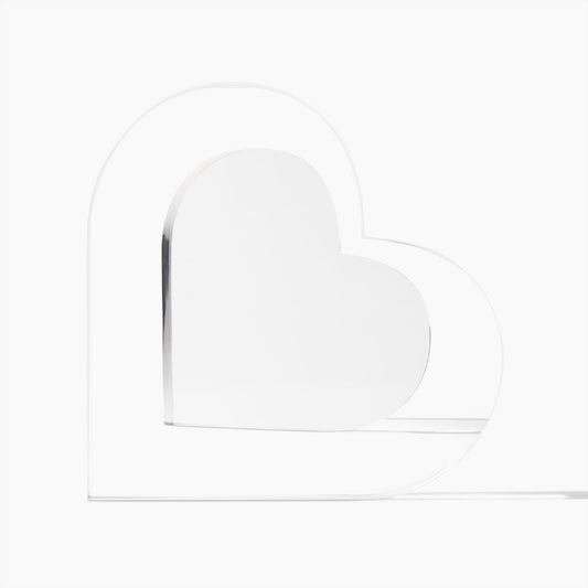 TEMPLATE Acrylic Heart