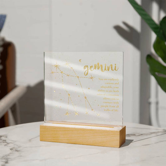 Gemini Acrylic Square Std
