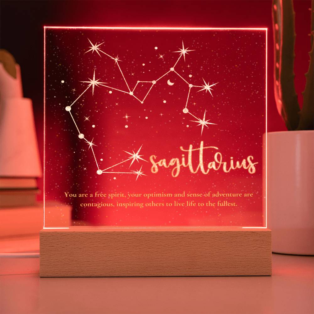 Sagittarius Acrylic Square Std