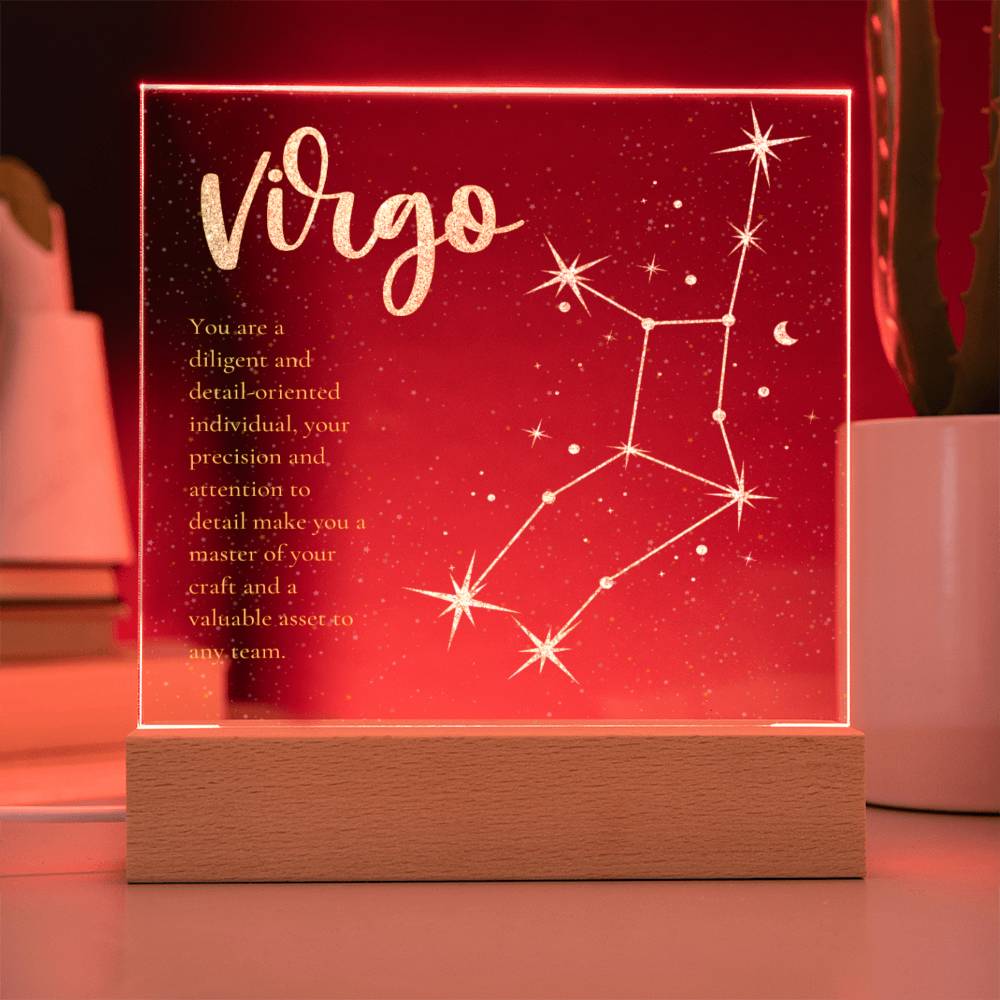 Virgo Acrylic Square Std