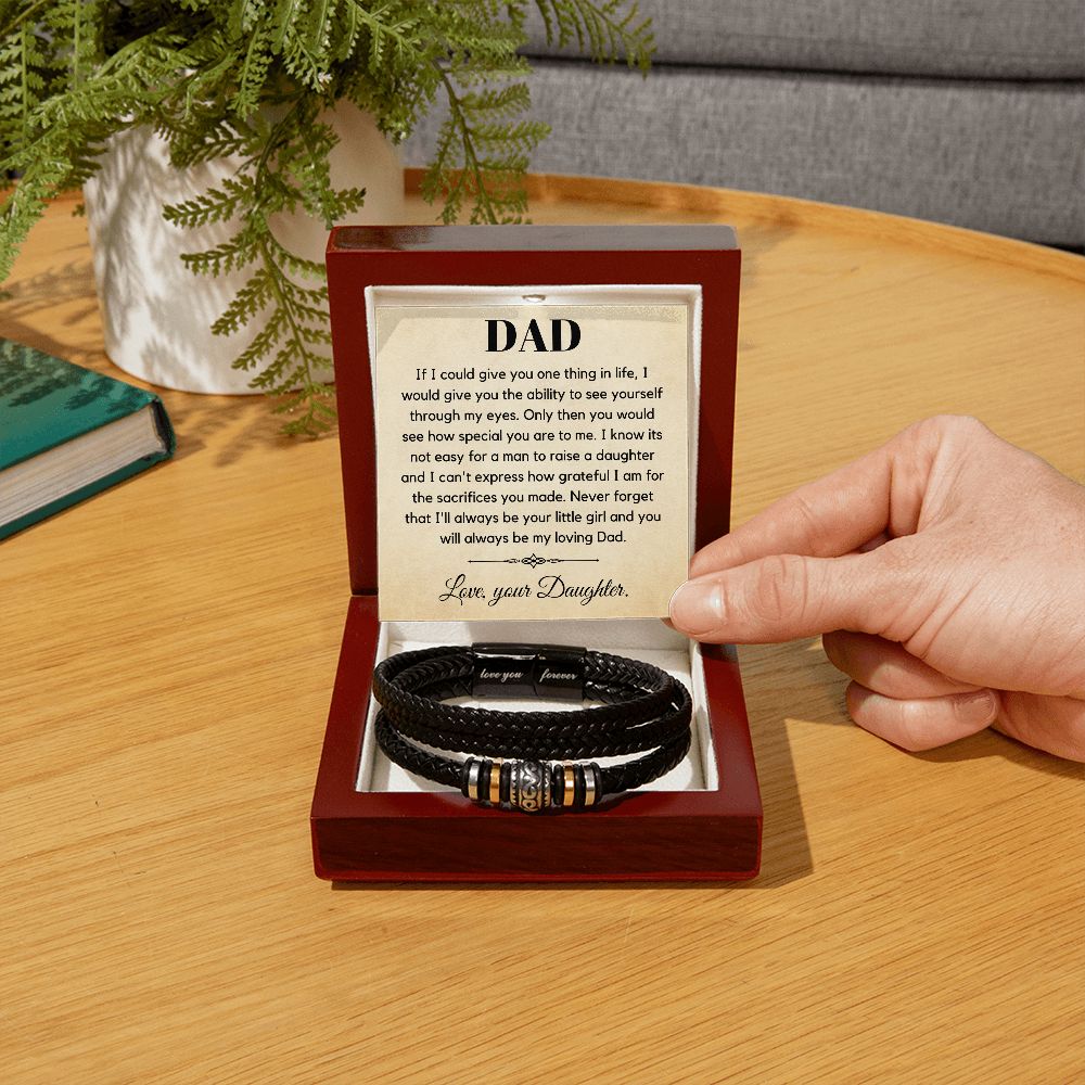Dad Bracelet MC, v2 gld Love you forever Bracelet TEMPLATE
