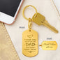 Bonus Dad/Stepdad Keychain - Thank You for being the Dad you didn't have to be