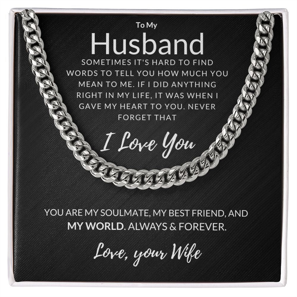 My Husband, My World