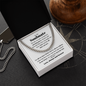 To My Soulmate, best for last - Cuban Link Chain, hgs021