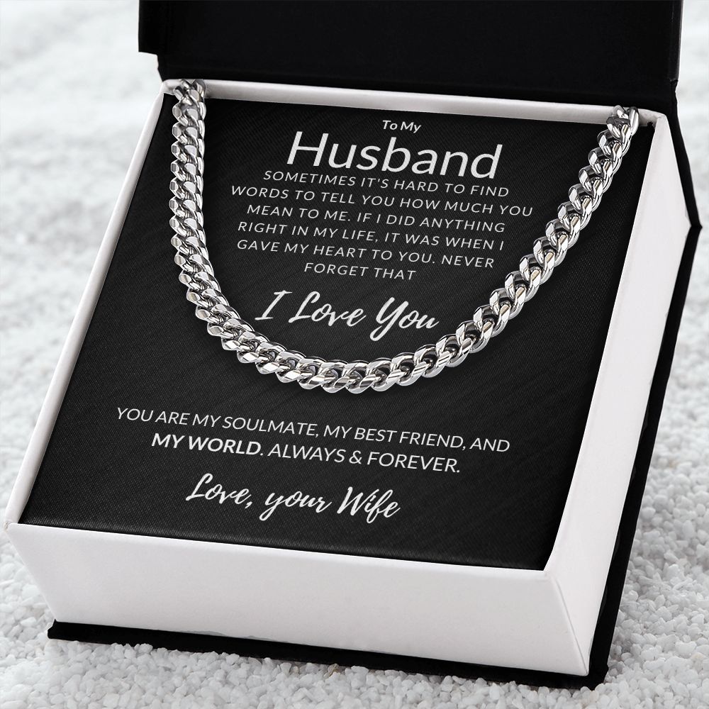 My Husband, My World