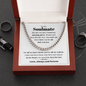 To My Soulmate, best for last - Cuban Link Chain, hgs021
