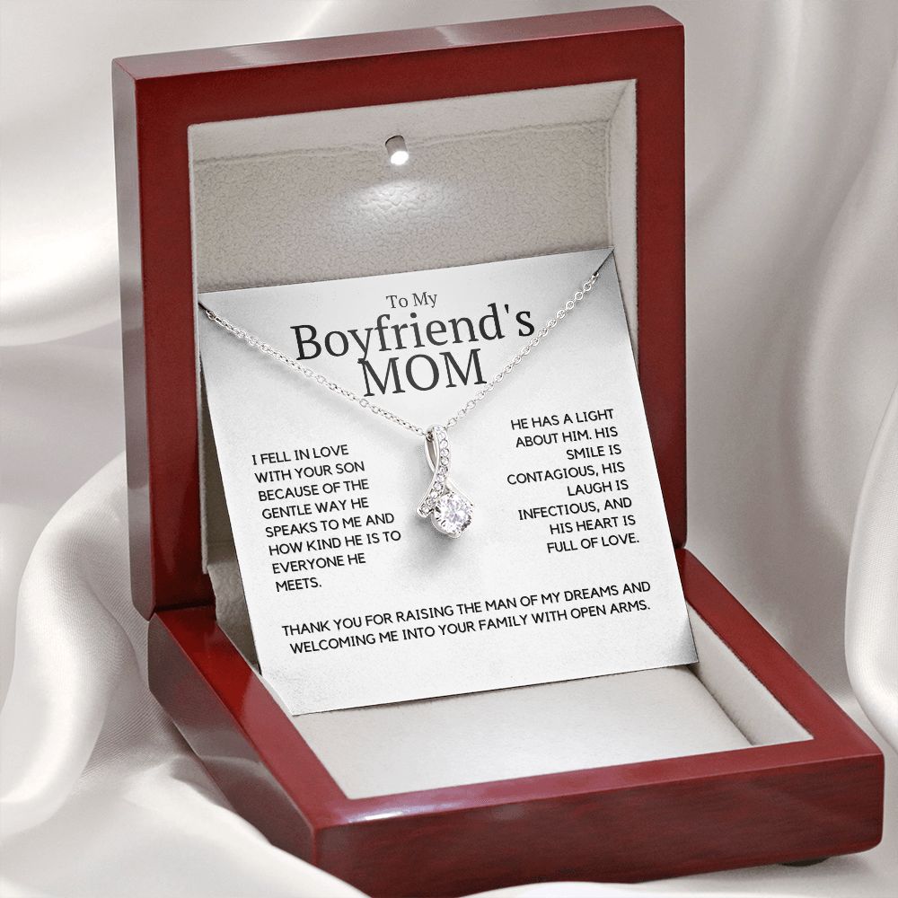 My Boyfriend's Mom, Your son has a light about him, Alluring Beauty Necklace