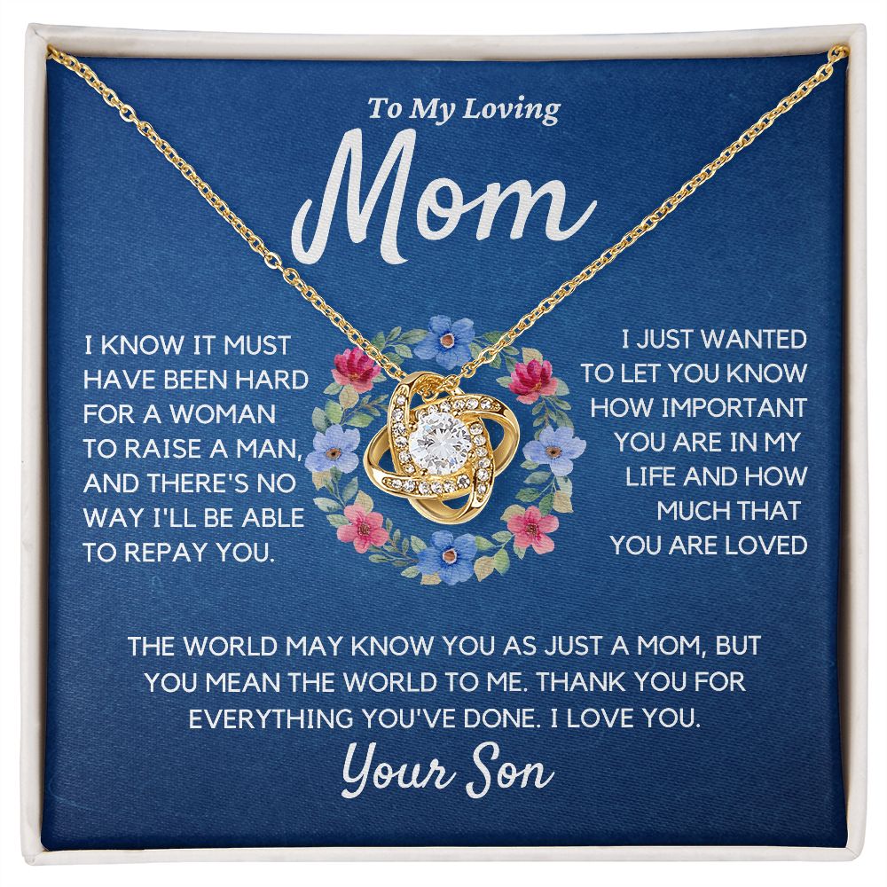 To Mom, from Son, thank you for everything, hgs042