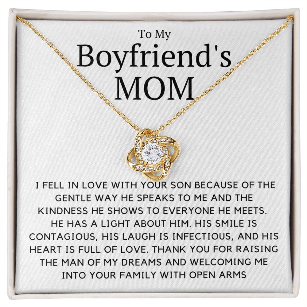 My Boyfriend's Mom, Your son has a light about him