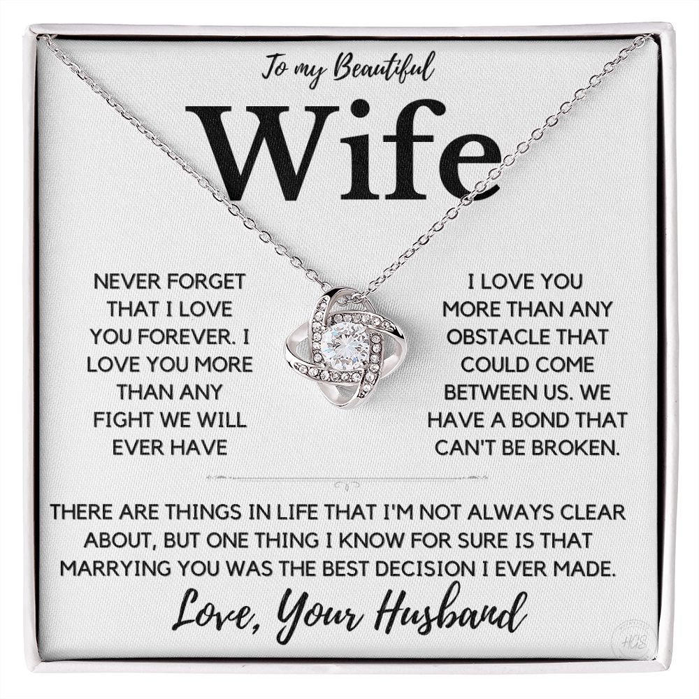 Beautiful Wife, I Love You Forever
