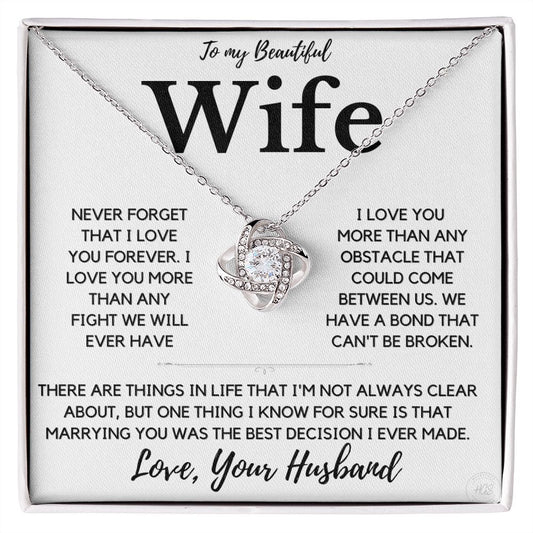 Beautiful Wife, I Love You Forever