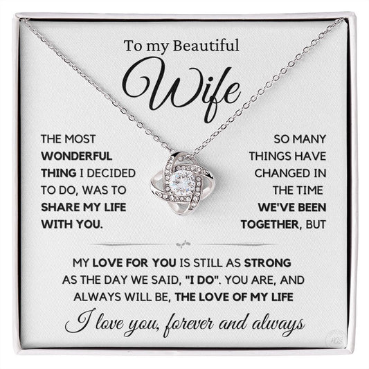 My Beautiful Wife, My Wonderful Life