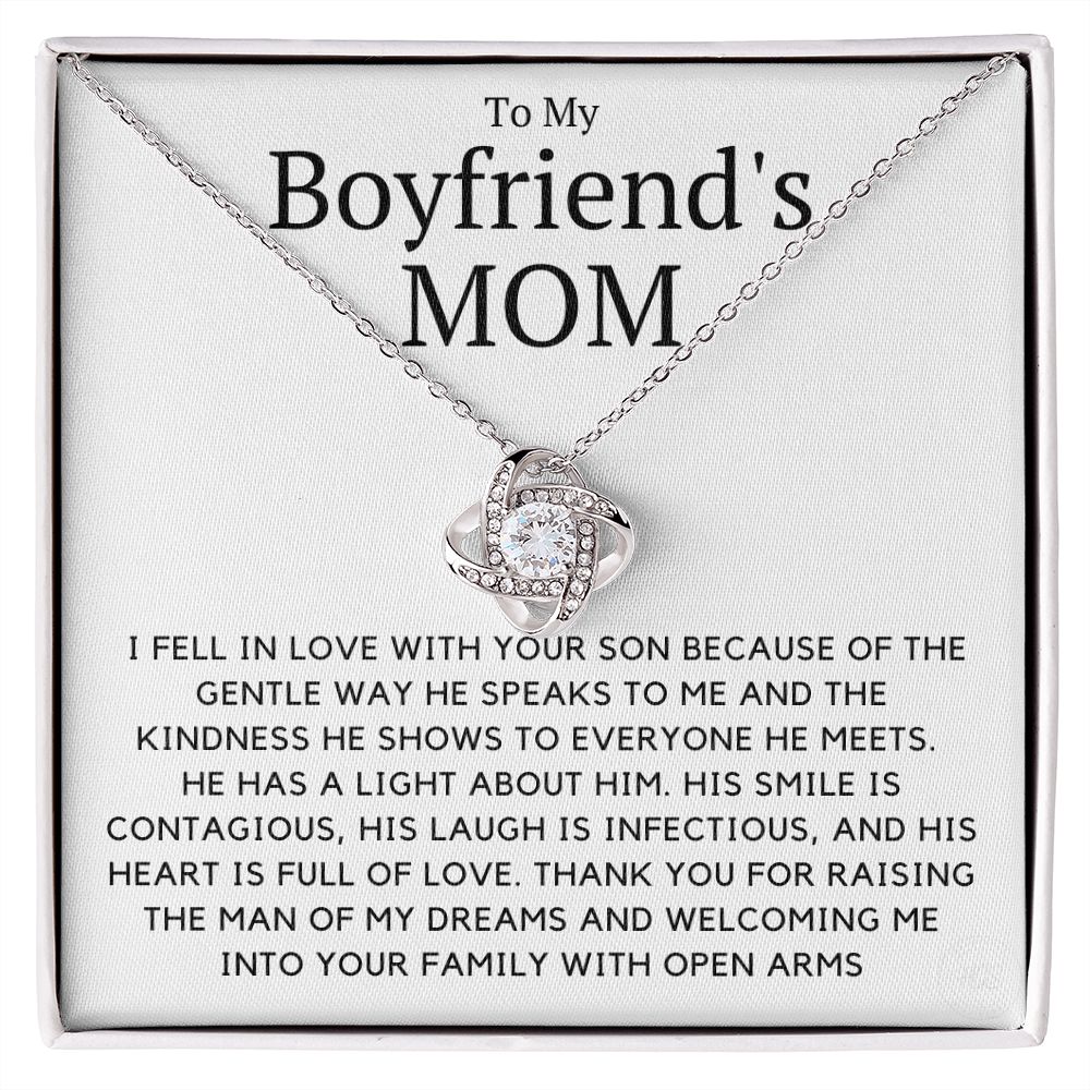 My Boyfriend's Mom, Your son has a light about him