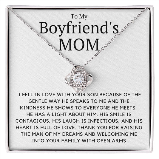 My Boyfriend's Mom, Your son has a light about him