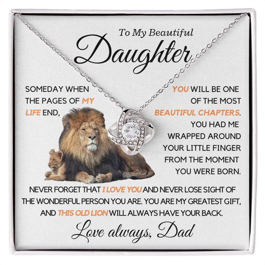 My Beautiful Daughter, My Greatest Gift, this Old Lion. 37.1.1.1