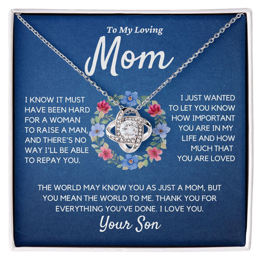 To Mom, from Son, thank you for everything, hgs042