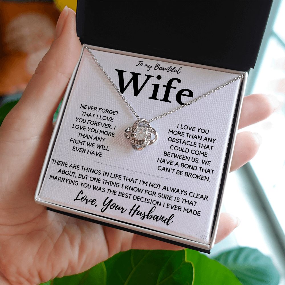 Beautiful Wife, I Love You Forever