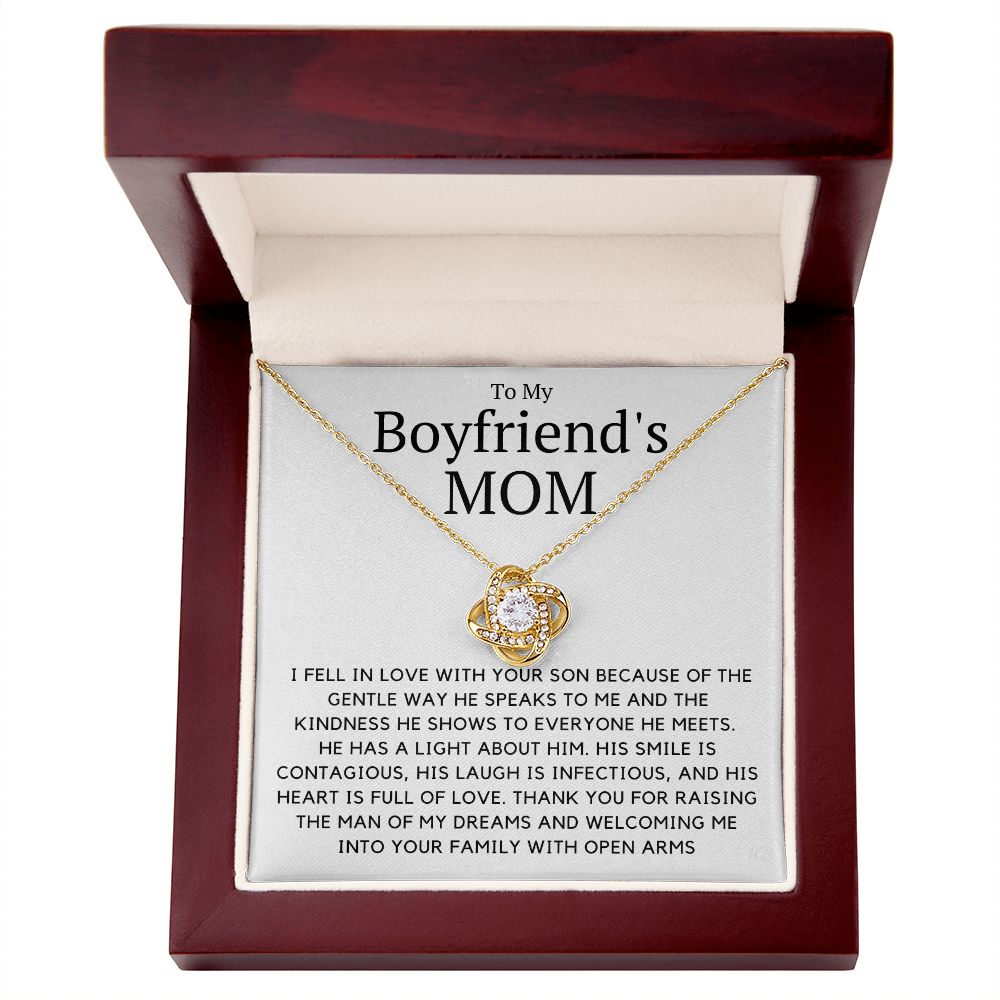 My Boyfriend's Mom, Your son has a light about him
