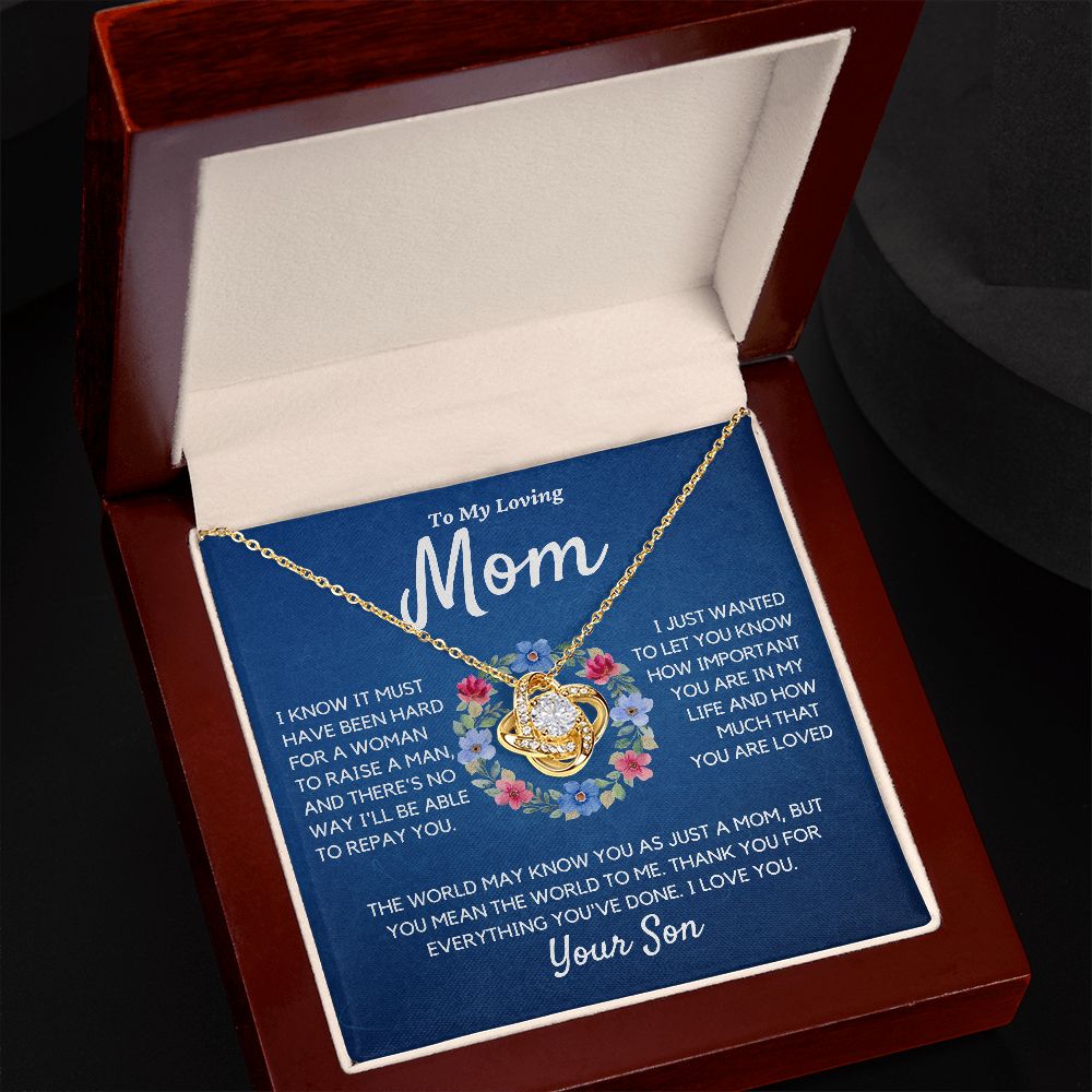 To Mom, from Son, thank you for everything, hgs042