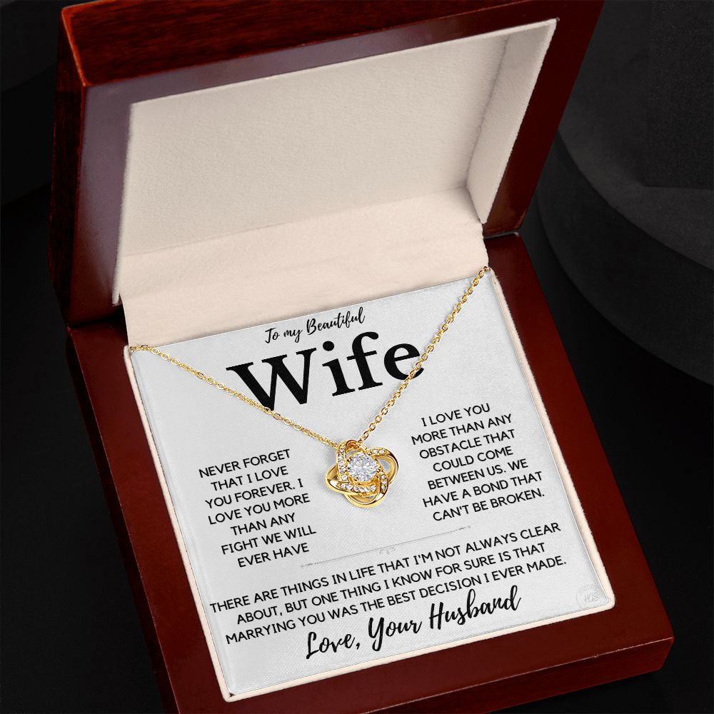 Beautiful Wife, I Love You Forever