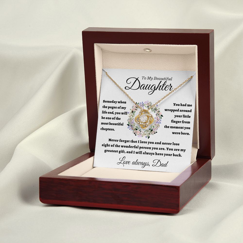 To My Daughter - My Greatest Gift, gold lux, hgs037.8