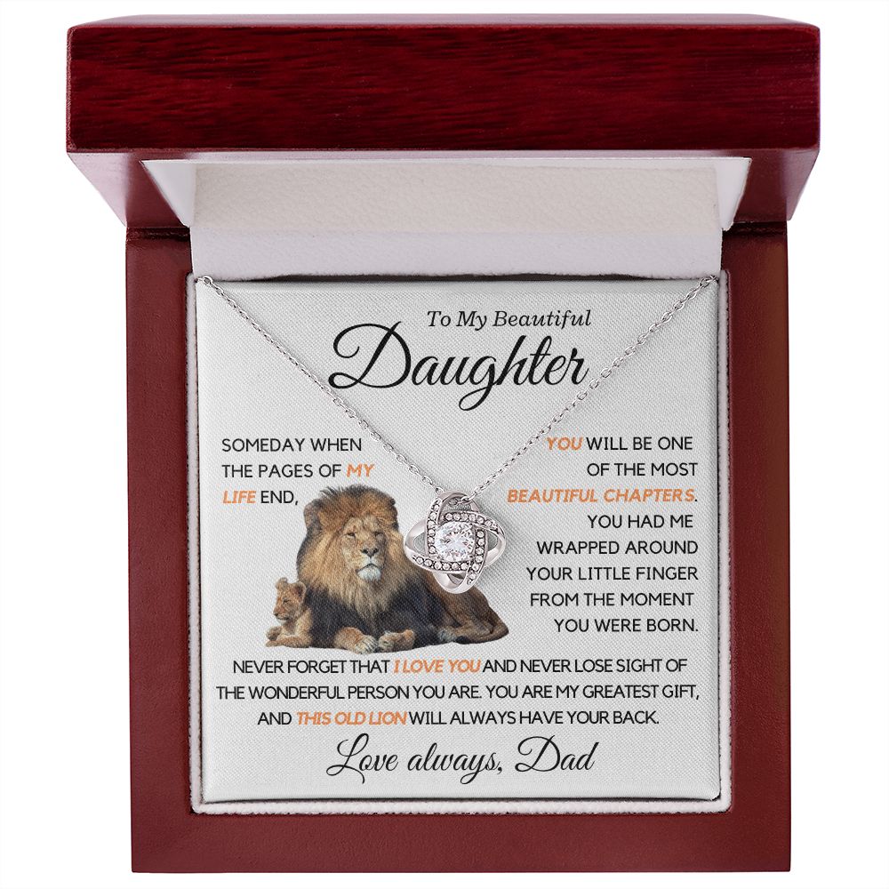 My Beautiful Daughter, My Greatest Gift, this Old Lion. 37.1.1.1
