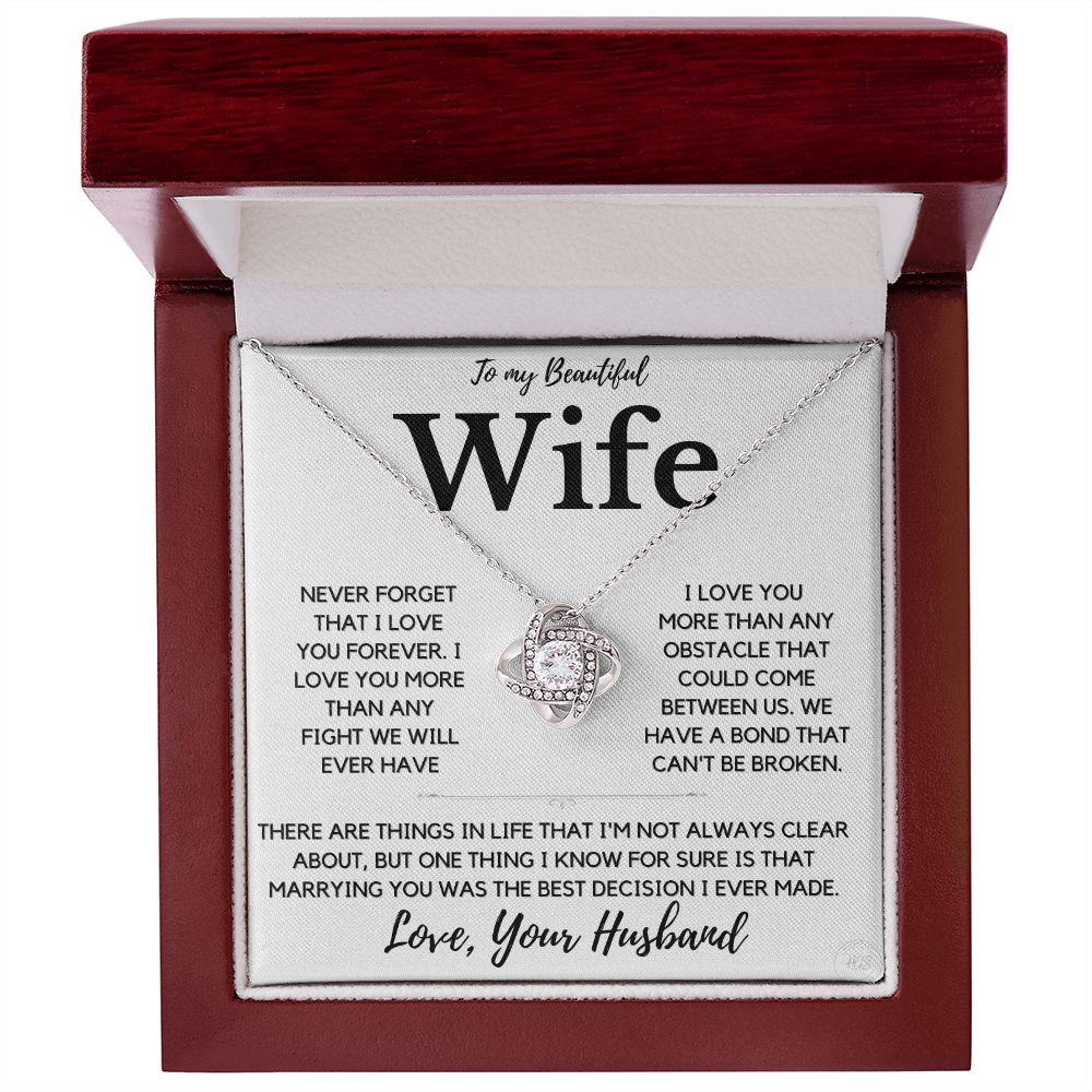 Beautiful Wife, I Love You Forever