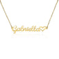 Personalized Heart Named Necklace
