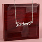 Personalized Heart Named Necklace
