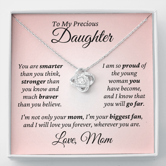 Precious Daughter, I'm so proud, Love Mom, hgs014