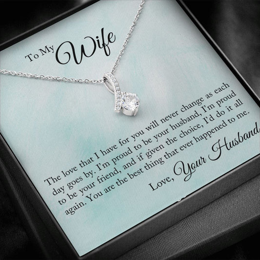 Proud to be your husband - Alluring Beauty necklace Jewelry