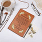 Granddaughter Leather Journal - Teen Girl Present for Graduation, Confirmation, Christmas or Sweet 16 Keepsake, off to College Gift for Her