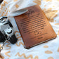 Daughter Gift from Mom - Your Own Life Story, Leather Journal