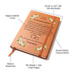 Granddaughter Leather Journal - Teen Girl Present for Graduation, Confirmation, Christmas or Sweet 16 Keepsake, off to College Gift for Her