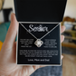 Graduation Gift for Her, College/High School 2026 Graduation Gift, Senior Love Knot Necklace