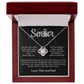 Graduation Gift for Her, College/High School 2026 Graduation Gift, Senior Love Knot Necklace