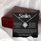 Graduation Gift for Her, College/High School 2026 Graduation Gift, Senior Love Knot Necklace