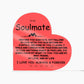 Soulmate - Meeting You Was Fate Acrylic Heart Home Decor solid