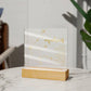Aquarius Acrylic Square Std