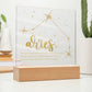 Aries Acrylic Square Std