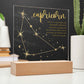 Capricorn Acrylic Square Std