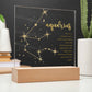 Aquarius Acrylic Square Std
