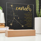 Cancer Acrylic Square Std