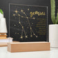 Gemini Acrylic Square Std